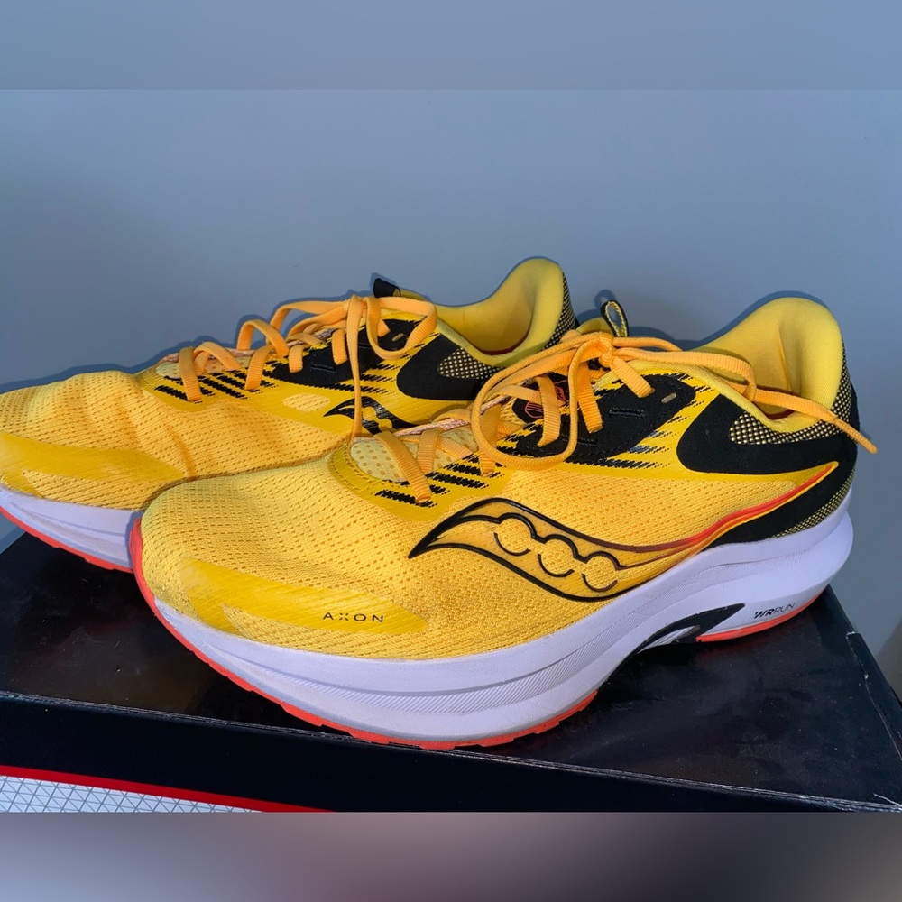 Men Saucony Yellow Shoes